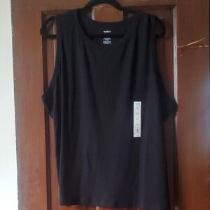 ❤️ SONOMA Black Tank Top Relaxed Fit